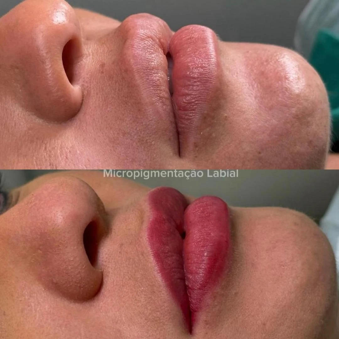 Micropigmentação labial